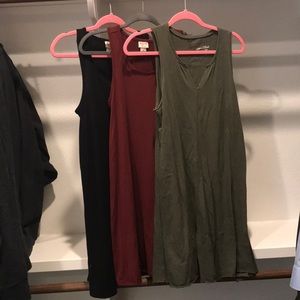 BUNDLE Tank Dresses